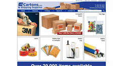 Desktop Screenshot of carycartons.com